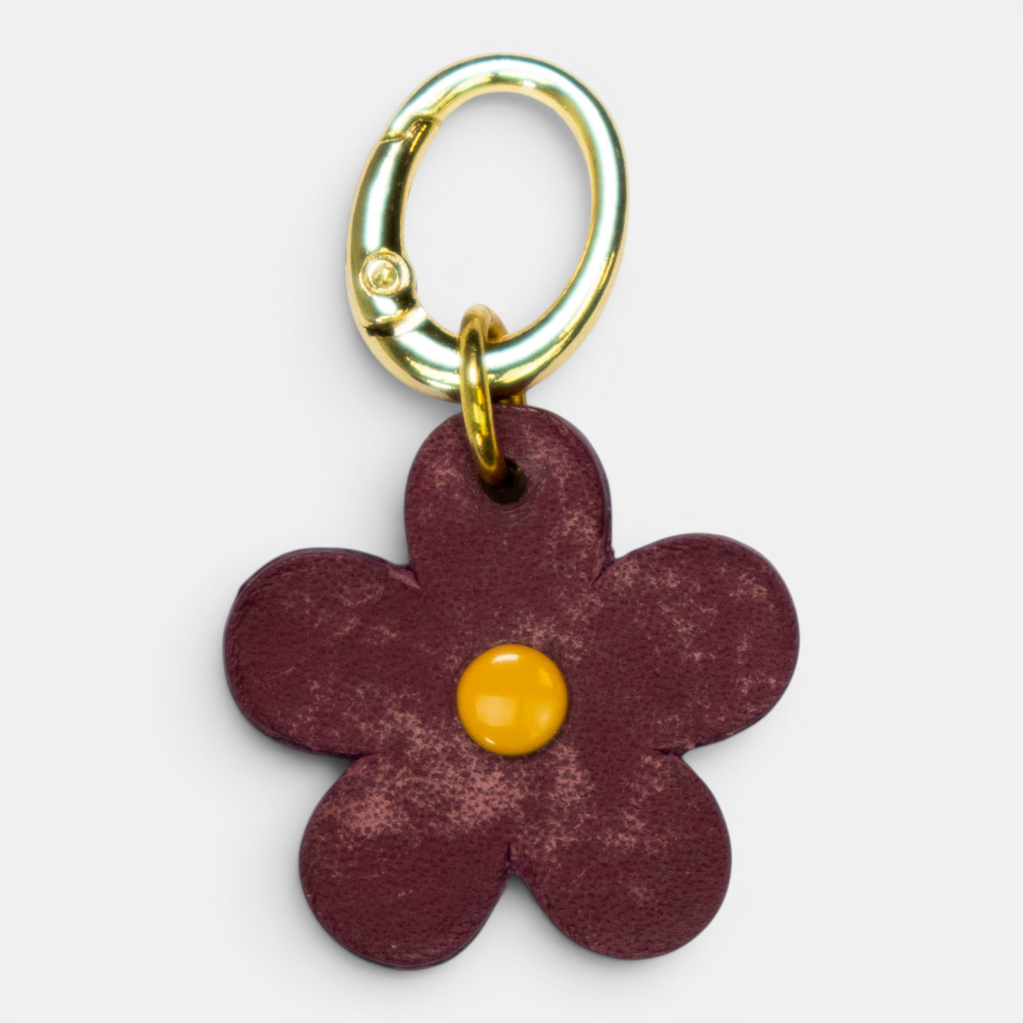 Purple Flower Charm