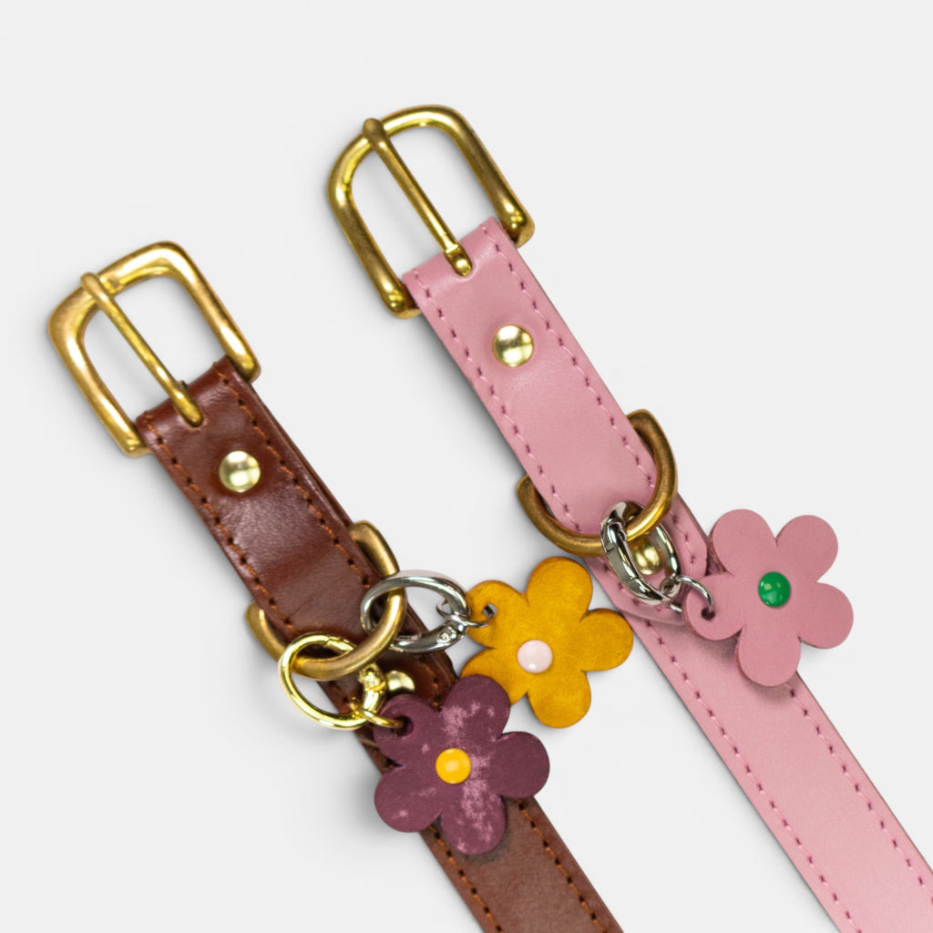 Purple Flower Charm