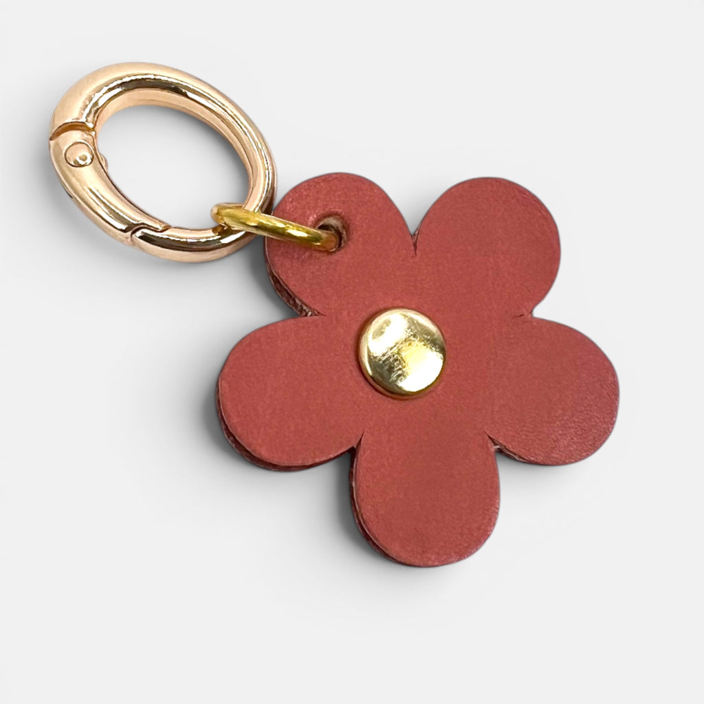 Brown Flower Charm