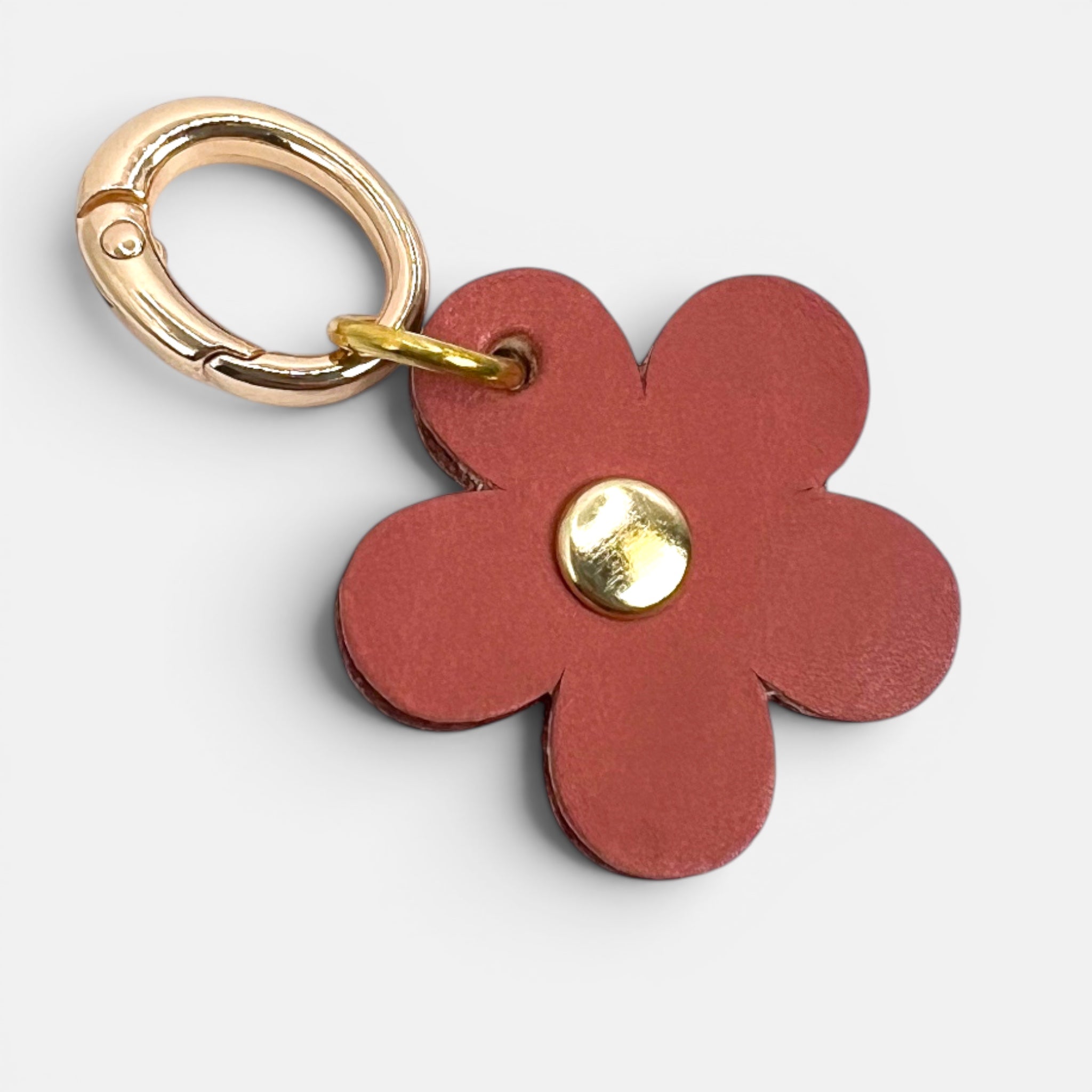 Brown Flower Charm