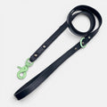 Navy Leather Dog Lead