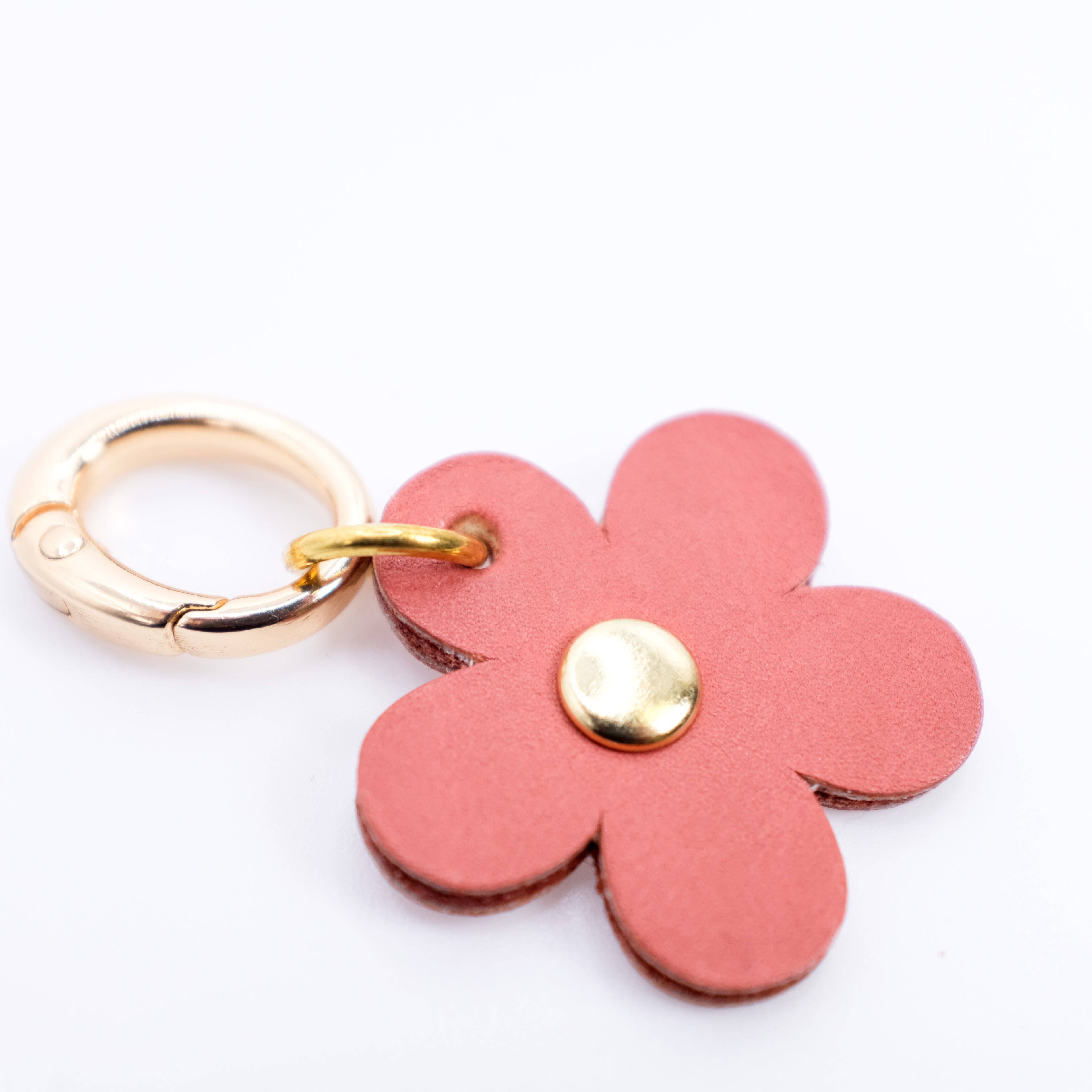 Brown Flower Charm