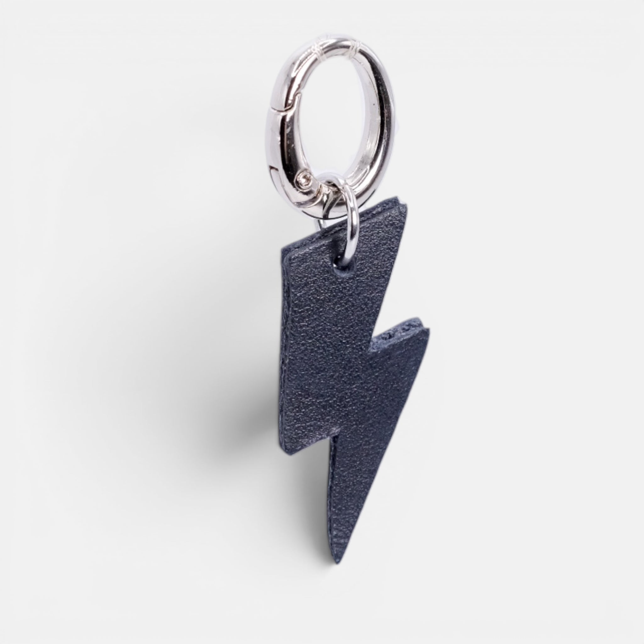 Black Thunderbolt Charm
