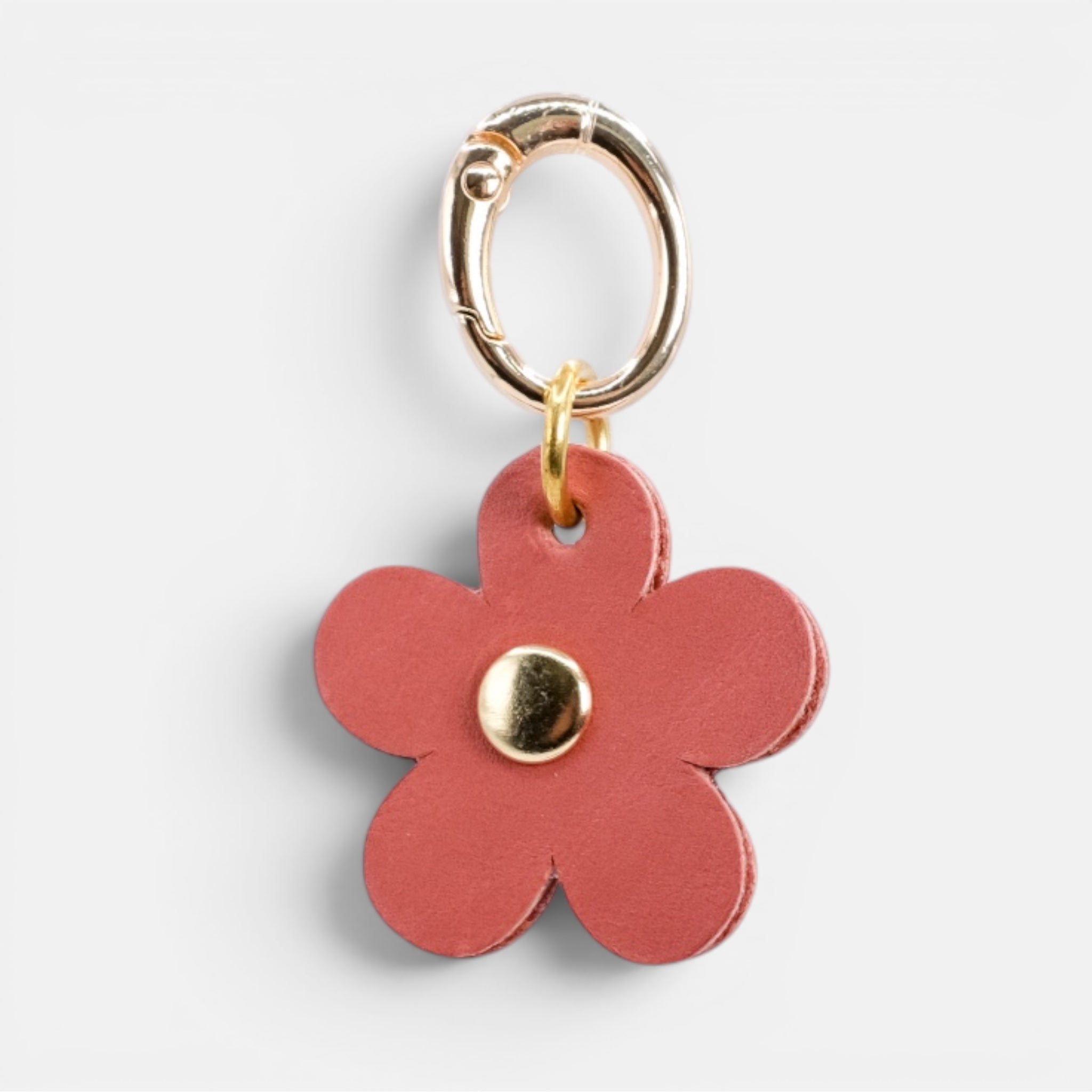 Brown Flower Charm